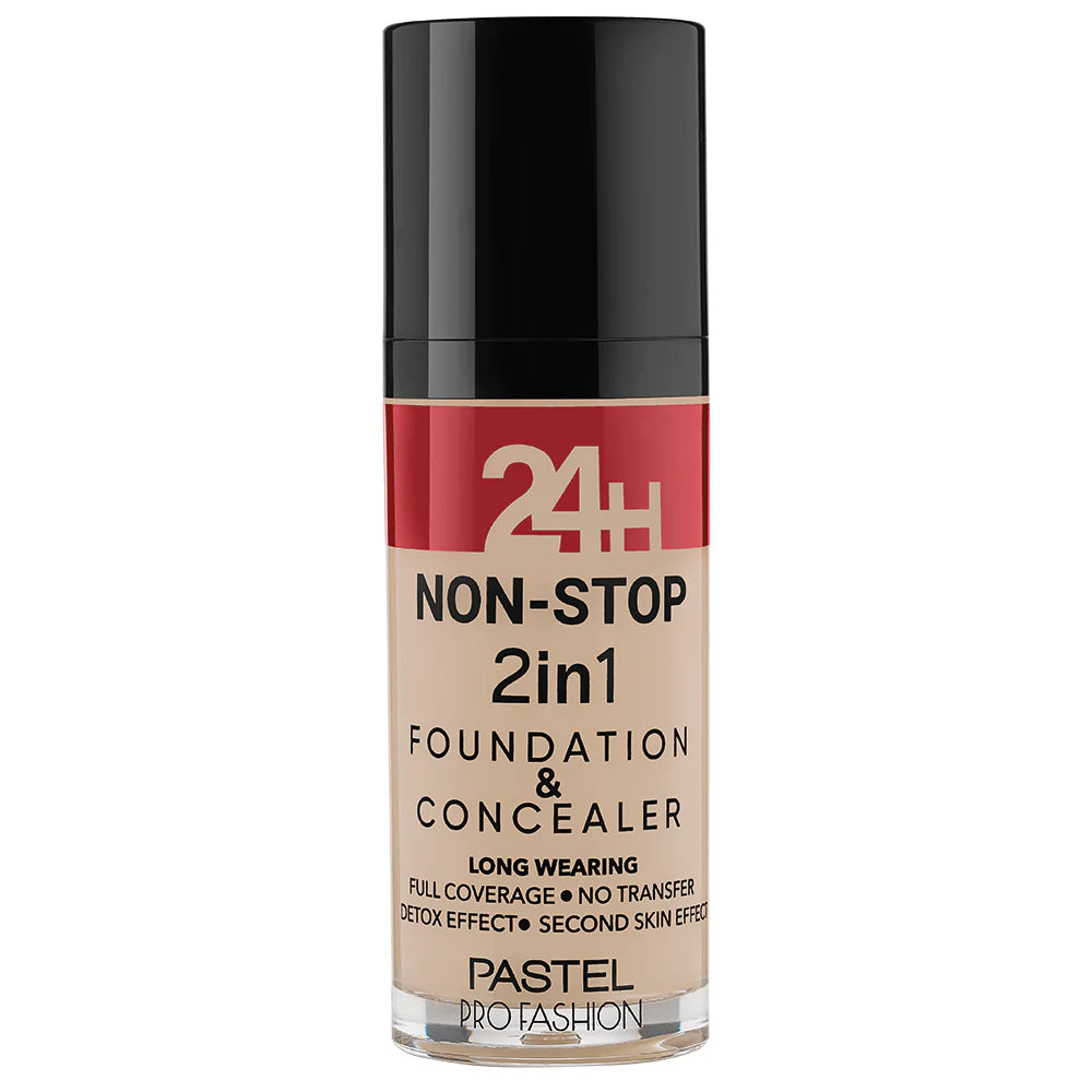 Pastel Profashion 24H Non-Stop 2in1 Foundation & Concealer